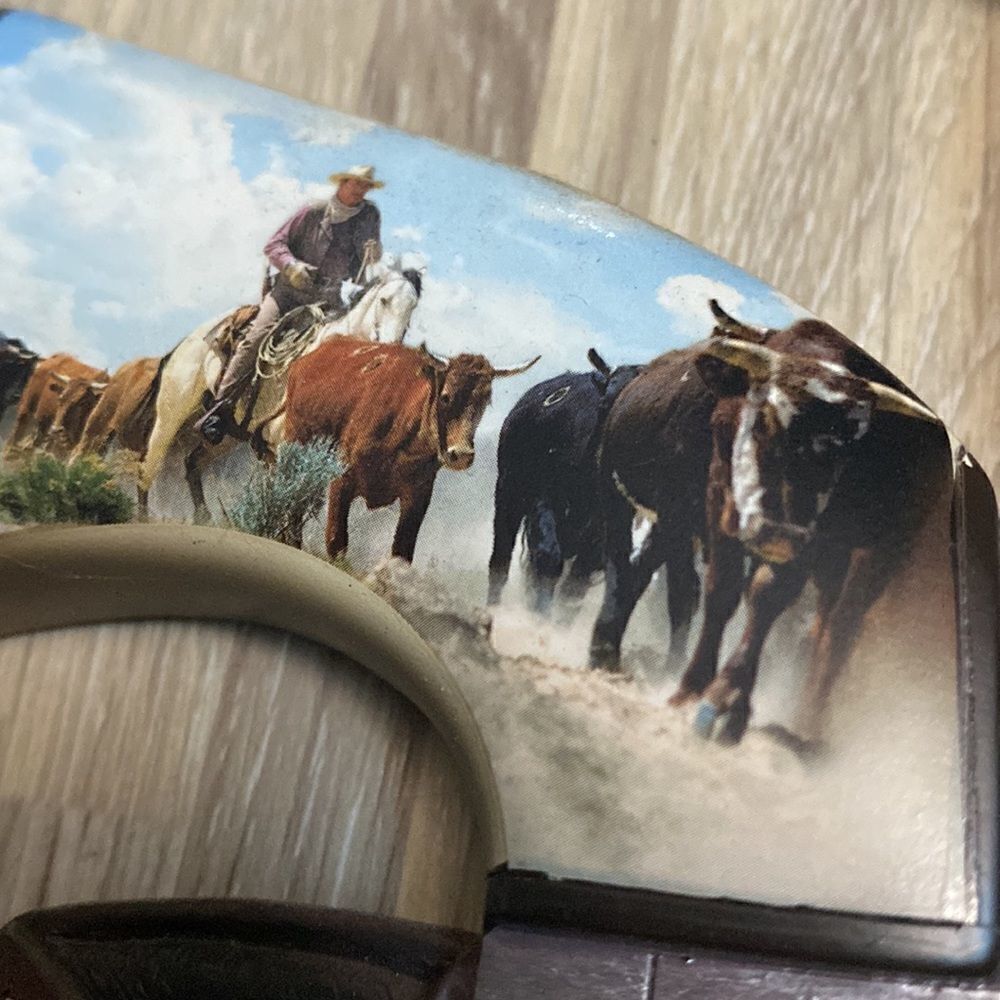 John Wayne American Icon ceramic wall art replica pistol movie clip prop house - Picture 10 of 11